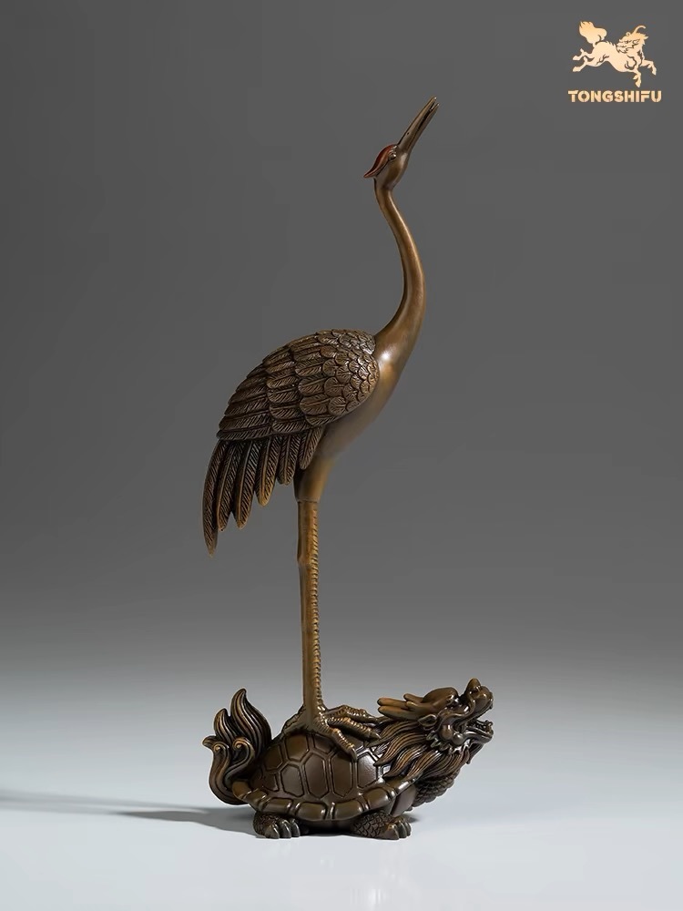 THE TORTOISE AND CRANE LENGTHEN THE YEARS