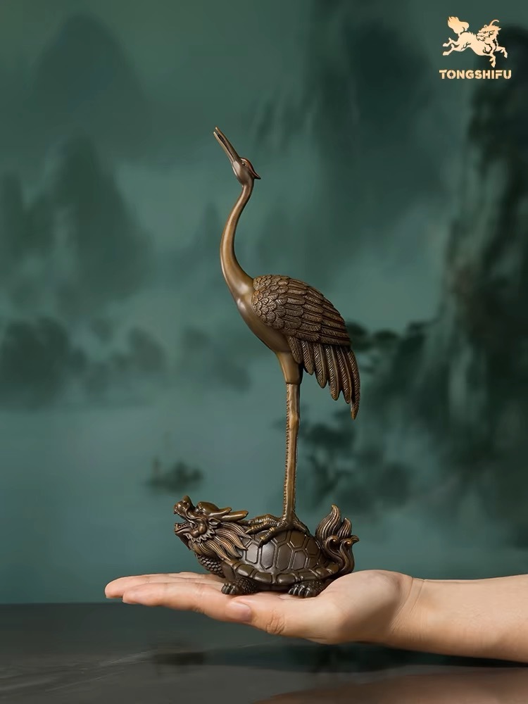 THE TORTOISE AND CRANE LENGTHEN THE YEARS