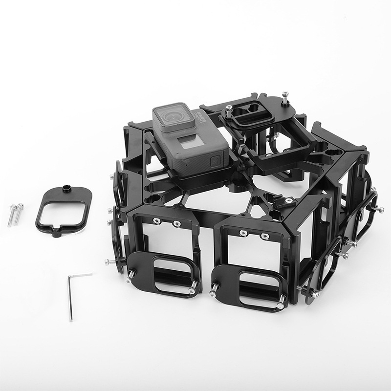 PG5-12-3D 360VR   Panoramic Rig For GoPro Hero5/6