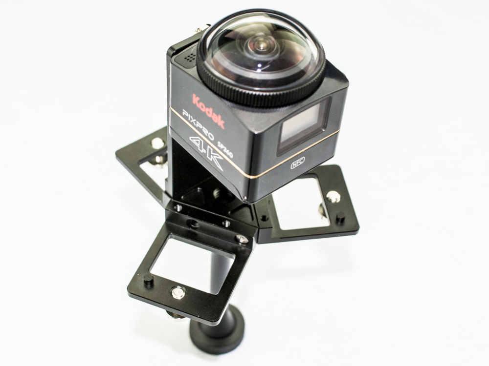 PG-S4A Panoramic Rig For Kodak SP360 4K 4 Cam Setup