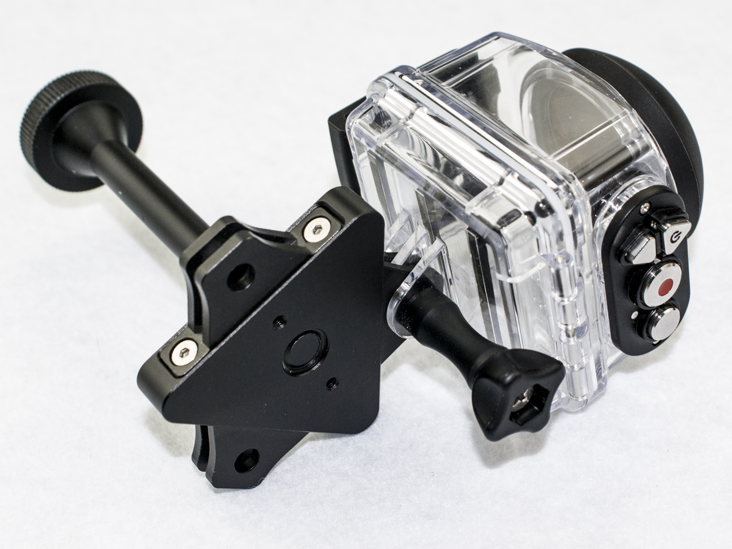 PG-S3W Waterproof Panoramic Rig for Kodak SP360 4K 3 cam set up