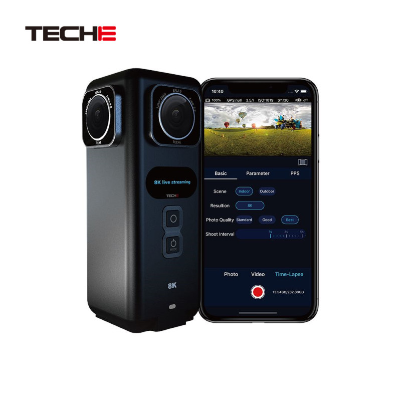 TECHE 360Anywhere 8K VR Camera