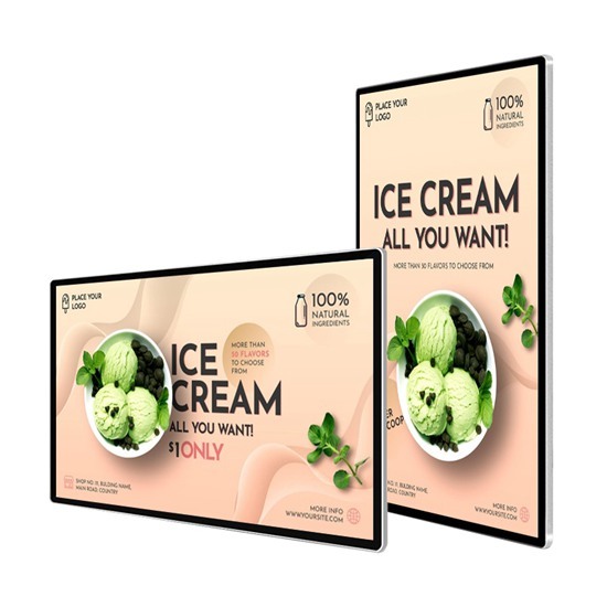 Wall Mount LCD Screen Digital Advertising Signage Display