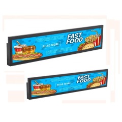 LCD Screen Digital LCD Stretched Bar Display