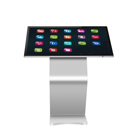 Horizontal Standing Lcd Digital Interactive Kiosk