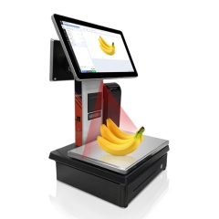 Supermarkt-All-in-One-Kassensystem-Ticketetikett scalSupermarket All-in-One-Kassensystem-Ticketetikett Scalee
