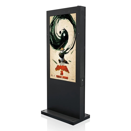 Wasserdichter freistehender LCD-Digital-Kiosk für den Außenbereich