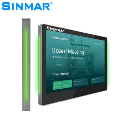 Lighted Smart Touch Screen Panel Meeting Room Booking Schedule Display