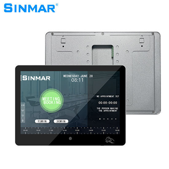 10 Inch Wall Mounting Lighted Nfc/Rfid POE Meeting Room Tablet Conference Booking tablet