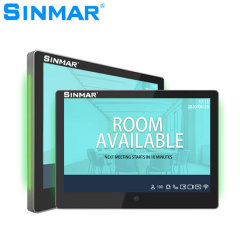 Lighted Smart Touch Screen Panel Meeting Room Booking Schedule Display