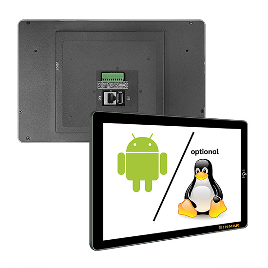 10 Inch Rfid/Nfc Android Linux Touchscreen Tablet Pc With Terminal Block