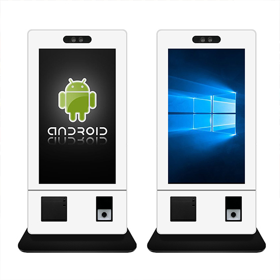 GDSINMAR 21.5 inch classic desktop self service kiosk terminal for restaurants with Android/Windows system