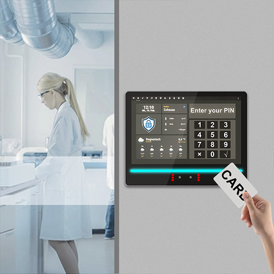 10 Inch Cnc Lighted Meeting Room Digltal Booking Display Conference Tablet