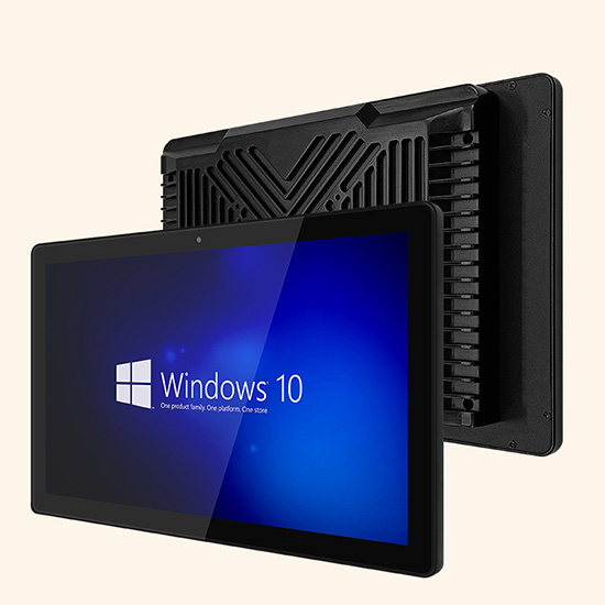 Panneau PC industriel sans ventilateur de 15,6 pouces Windows 10