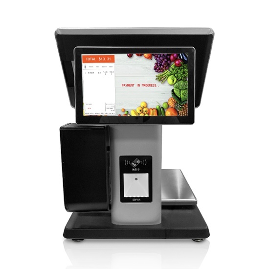 Supermarkt-All-in-One-Kassensystem-Ticketetikett scalSupermarket All-in-One-Kassensystem-Ticketetikett Scalee