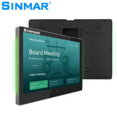 Lighted Smart Touch Screen Panel Meeting Room Booking Schedule Display