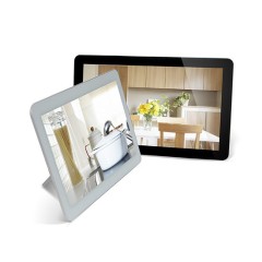 Señalización tamaño pequeño del Lcd Digital toda en pantalla táctil
