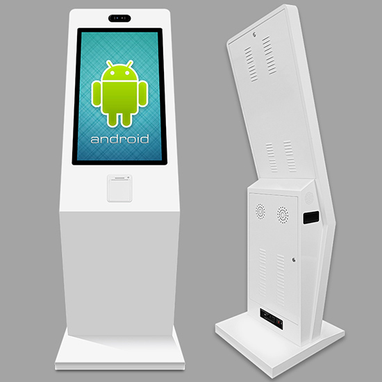 32 Inch Digital Self-Service Queue Management Kiosk With Printer