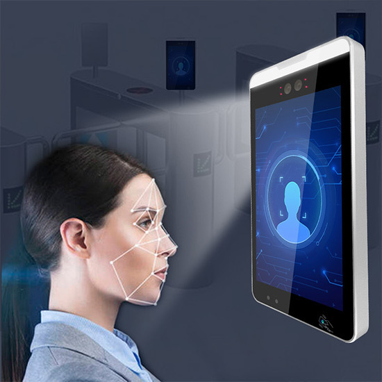 10 Inch Ai Facial Recognition Access Control Attendance Device