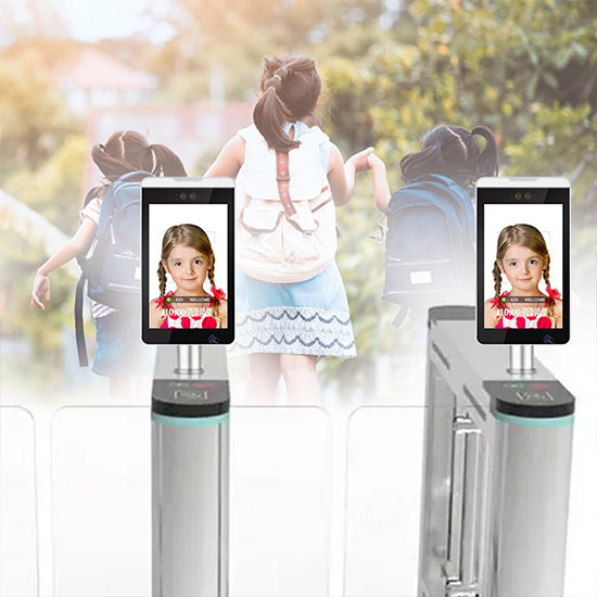 10 Inch Ai Facial Recognition Access Control Attendance Device