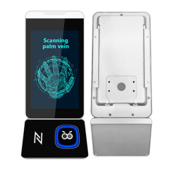 Controllo accessi presenze riconoscimento vena palmare touch screen da 8 pollici