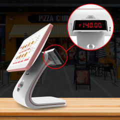 Dual Screen Pos All In One Computer With Customer Display 15.6 Inch