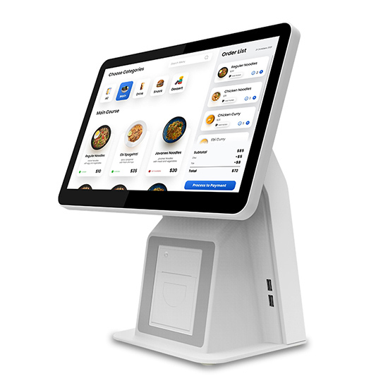 Bar Toast Restaurant Computer Pos System With Number Display