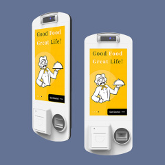 Self Service Payment Monitor Wall Mount Touch Screen Ordering Kiosk