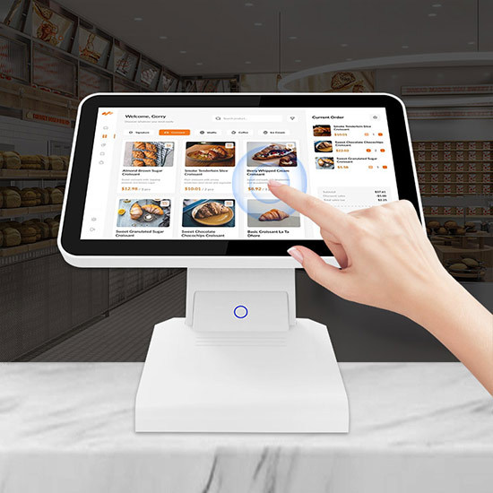 Touch Screen Pos System Hardware Desktop Pos Equipment for Restaurant