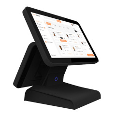 Dual Touch Screen Desktop Kiosk All In One Pos Computer