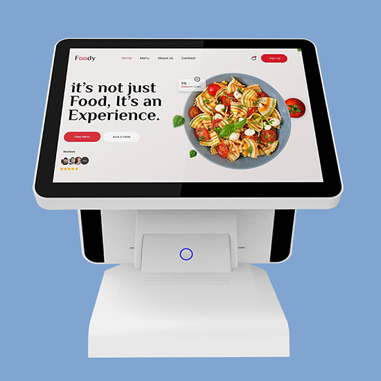 Dual Touch Screen Pos Touchscreen Monitor For Pos System