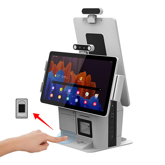 Touch Screen Biometric Access Control Check In Computer