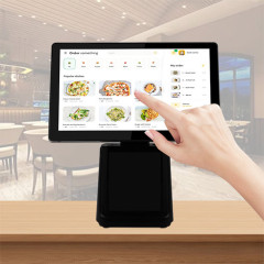 Dual Touch Screen Pos Hardware Point Of Sale Customer Display Monitor