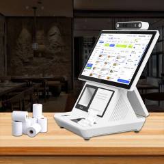 Smart Touch Screen Hotel Biometric Check In Terminal Kiosk