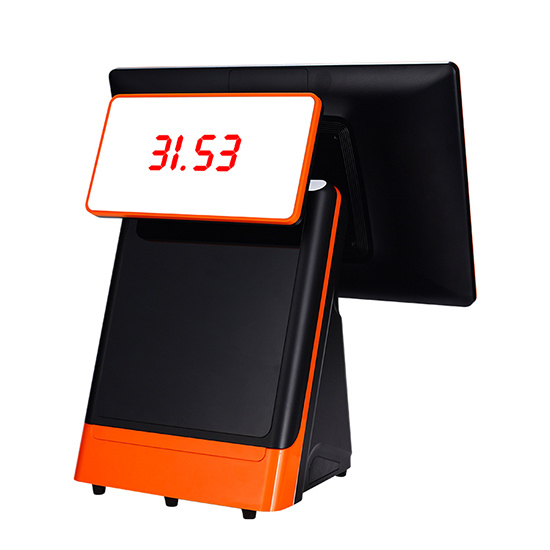 Touch Screen Pos Billing Point Of Sale Machine With Customer Display