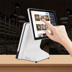 듀얼 스크린 올인원 터치스크린 POS 장비 데스크탑 POS PC
