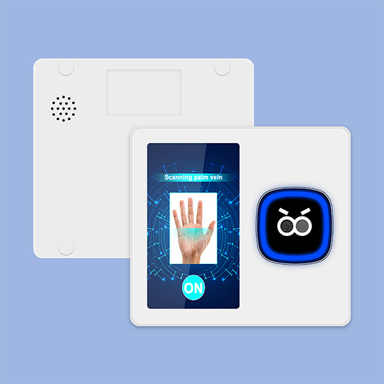 5 Inch Biometric Palm Vein Recognition Palmar Print Recognition Scanners