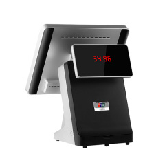 Display del cliente POS del monitor touch screen del punto vendita