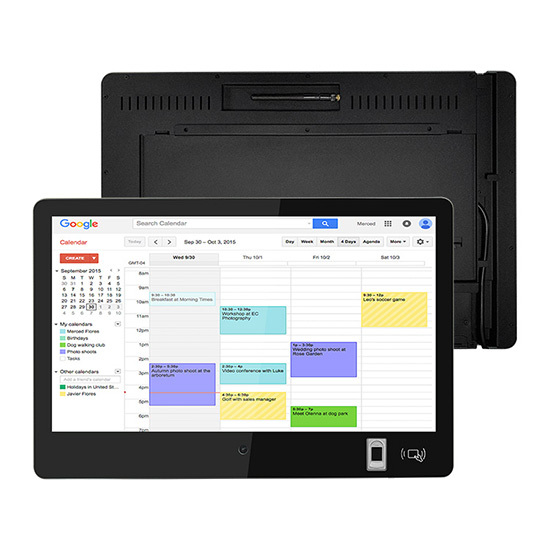 Meeting Room Booking Display Biometric Fingerprint Room Scheduler