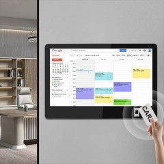 Meeting Room Booking Display Biometric Fingerprint Room Scheduler