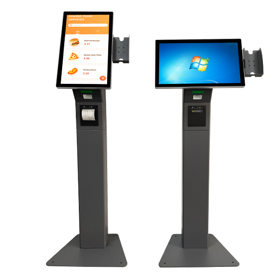 21.5 Inch Electronic Mcdonald Touch Screen Panel Kiosks Machine
