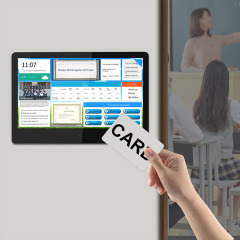 Affichage d'écran tactile de NFC de bâti de mur de moniteur d'écran tactile de 21,5 pouces