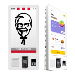 Kiosque de commande en libre-service pour restaurant de 32 pouces