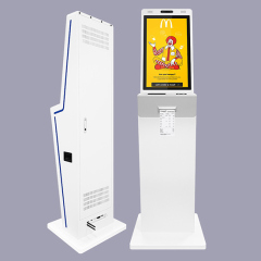 كشك خدمة ذاتية بشاشة تعمل باللمس مقاس 24 بوصة للبيع بالتجزئة