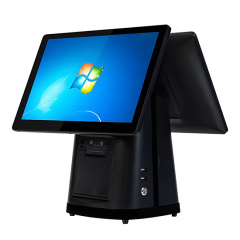 Registratore di cassa POS touch screen integrato All In One con stampante per ricevute