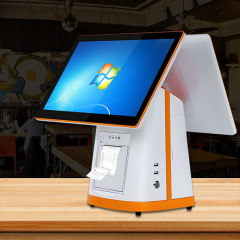 Dual Screen All In One Pos System Device Point Of Sale Screens