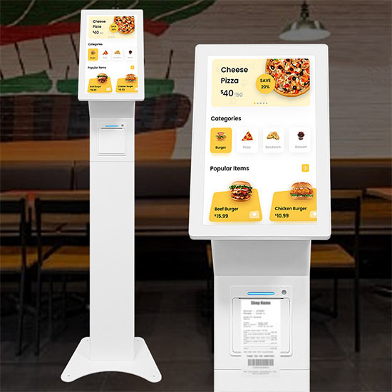 15.6 Inch Self Ordering Payment Kiosk For Restaurants