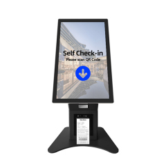 15.6 Inch Desktop Self Service Check In Kiosk Checkin Machine
