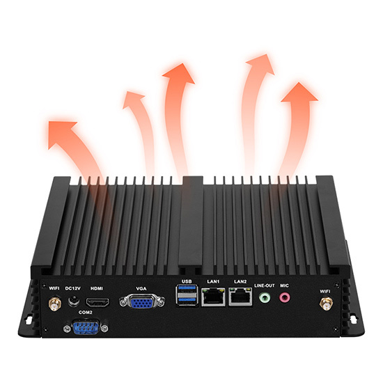 Industrial Fanless Mini Pc Windows 11 Intel I7