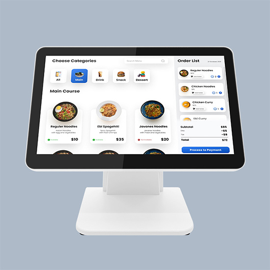 touch screen restaurant pos point of sale computer tills for sale